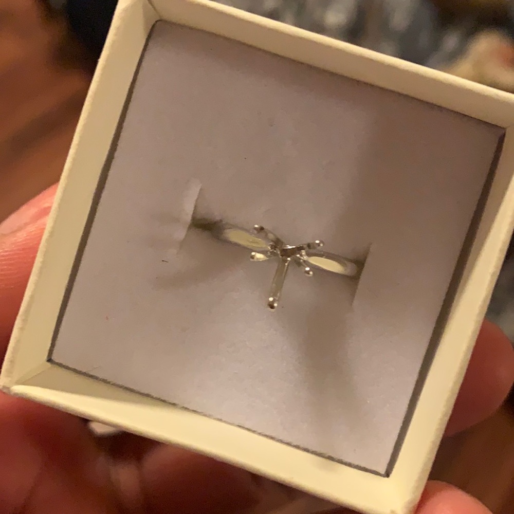 White Gold Ring Setting